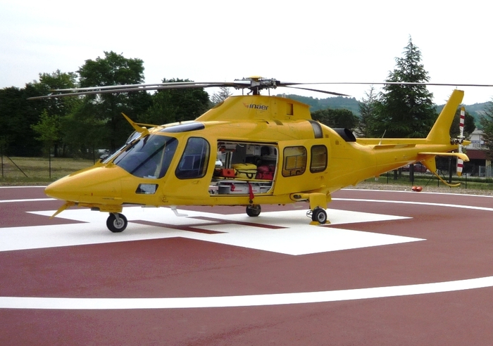 Sanità: eliambulanza nella nuova elisuperficie Alta Valle del Potenza a Fiuminata