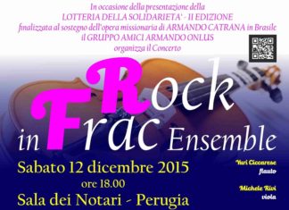 “Rock In Frac Ensemble” in concerto alla Sala dei Notari