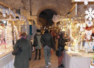 E’ nel vivo ‘natale alla Rocca’, idee regalo nella Perugia sotterranea