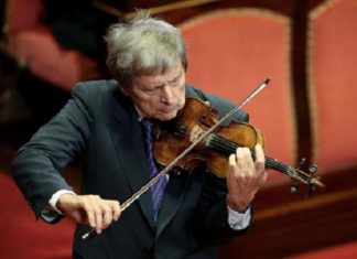 Uto Ughi a Perugia, nella Basilica di S. Pietro