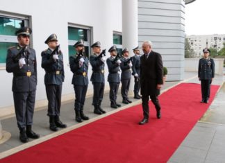 Il Prefetto Perugia in visita al comando gdf