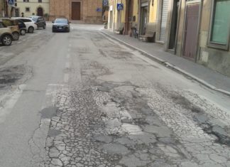 Nuova pavimentazione per il centro abitato di Petrignano di Assisi