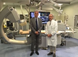 La sala di emodinamica dell’azienda ospedaliera di Terni ha un nuovo angiografo