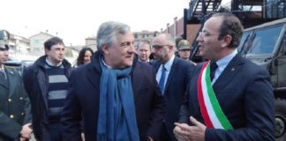 Tajani a Norcia per la ricostruzione