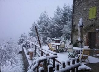 Temperature a picco: fiocchi di neve sull’Umbria