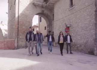 Norcia nel videoclip della band 88 Folli
