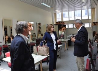La Marini in visita al Centro di Formazione di Terni