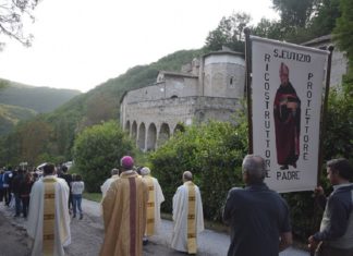 Vescovo Norcia: “Sogno impalcature per l’Abbazia”