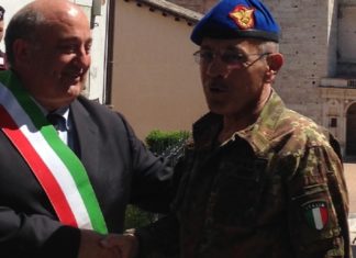 Il Sindaco di Spoleto riceve il Generale Errico