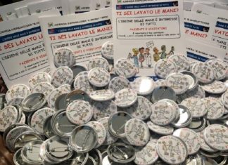 Ospedale di Terni: campagna di igiene delle mani