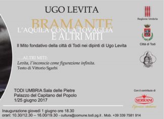 A Todi “Bramante, l’Aquila con la Tovaglia e altri Miti” nei dipinti di Ugo Levita