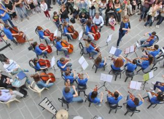 Tuoro sul Trasimeno invasa dalle note di 150 giovani musicisti