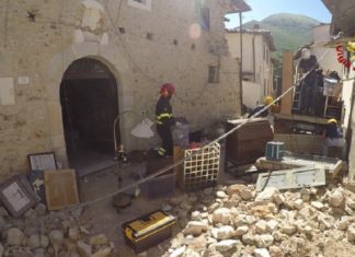 San Pellegrino di Norcia: al via le demolizioni