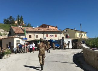 Castelluccio di Norcia: festa del 5° Reggimento Alpini