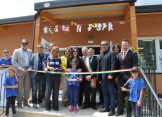 Inaugurate le nuove scuole elementari e medie a Cascia
