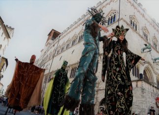 Perugia 1416: in testa Porta Erbunea e Porta Sant’Angelo