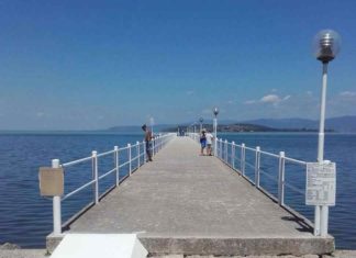 Magione, Sant’Arcangelo: pontile rimesso a nuovo