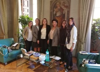 La Marini riceve le imprenditrici di "Umbre"