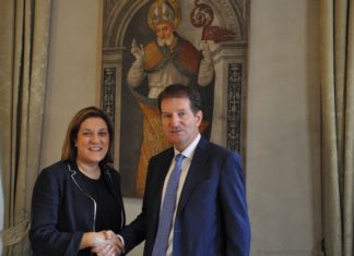 La Marini riceve il nuovo Prefetto di Terni La Marini riceve il nuovo Prefetto di Terni