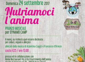 A Narni appuntamento con "Nutriamoci l'anima". L'evento, in collaborazione con Dynamo Camp, ha lo scopo di aiutare bambini alle prese con patologie oncologiche