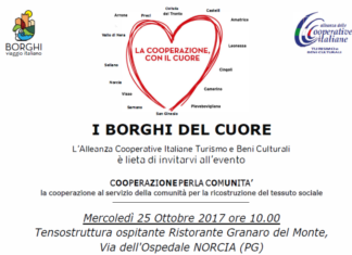 Sisma, al via l’evento “Borghi del cuore”