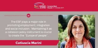 Marini: "All'Unione Europea i cittadini chiedono garanzie sul futuro"