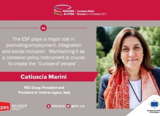 Marini: "All'Unione Europea i cittadini chiedono garanzie sul futuro"