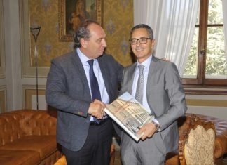 Il Presidenti Mismetti riceve il neo comandante dei Vigili del Fuoco