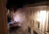 A fuoco un Suv nel centro di Terni