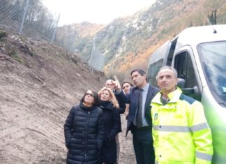 Terremoto: Sereni in visita ai cantieri Anas