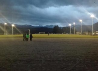 Nuove luci al centro sportivo comunale di Norcia "F. Micheli"