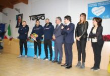 I calciatori del Perugia fanno visita al Residence "Chianelli"
