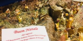 Regione Umbria: decori natalizi datti da ragazzi affetti dalla sindrome di down