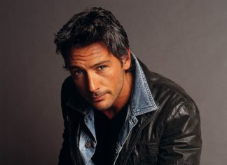 Anna Safroncik e Roberto Farnesi a Piazza Umbra Anna Safroncik e Roberto Farnesi a Piazza Umbra