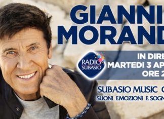 Subasio Music Club: il 3 aprile arriva Gianni Morandi