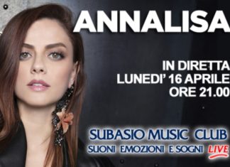 Subasio Music Club: il 16 aprile c’è Annalisa