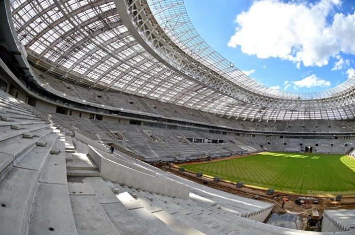 Da un'azienda Narni la copertura dello stadio di Mosca