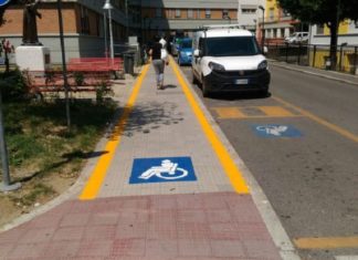 Nuovo accesso per disabili all'ospedale Santa Maria di Terni