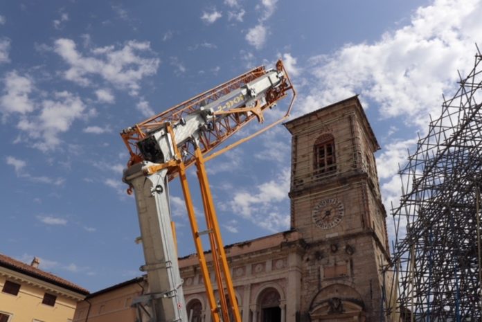 Sisma, riprendono i lavori alla Basilica di Norcia