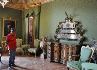 Perugia, Alessandro Quasimodo in visita a Palazzo Donini