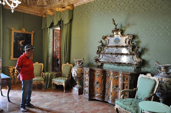 Perugia, Alessandro Quasimodo in visita a Palazzo Donini