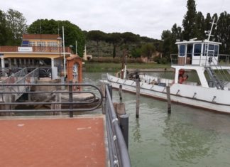 Isola Polvese: un nuovo pontile galleggiante per i turisti