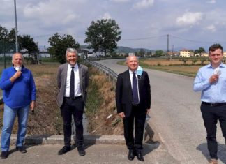 Citerna: sopralluogo istituzionale sulla Sp 100 di Pistrino