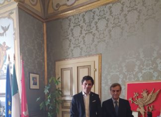 Incontro tra Romizi e il nuovo Prefetto di Perugia Armando Grandone