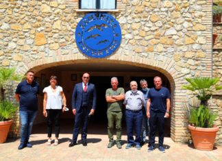 Il Questore di Terni Massucci in visita a Molino Silla