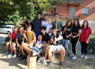 A Pieve di Campo ragazzi in prima linea per riqualificare l’area verde
