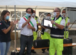 Umbertide: cerimonia di ringraziamento per la chiusura del Centro operativo