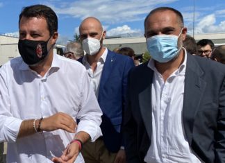 Matteo Salvini torna a Città di Castello