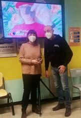 ‘Il cinema in pediatria’ si trasferisce in via Bramante: le magie de I Pagliacci per i bimbi che fanno il vaccino