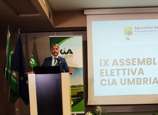 Matteo Bartolini confermato Presidente Cia Umbria